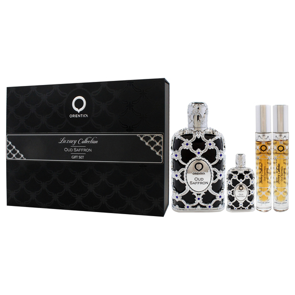Oud Saffron Orientica 4 Pc 2.7oz EDP Spray, 2 x 10ml EDP Spray, 7.5ml EDP Splash - Picture 4 of 6